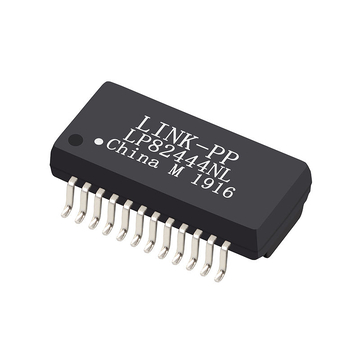 LP82444NL 1000 Base-T Modules magnétiques de transformateur Lan à profil bas à port unique POE SMD 24 broches