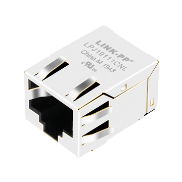 LPJ19111CNL 10/100 Base-T 8P8C مقبس مغناطيسي SMT RJ45 موصل وحدات