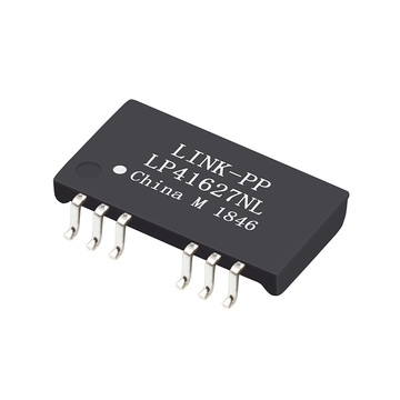 Transformateur magnétique Ethernet à profil bas LP41627NL 10/100 Base-T SMD 16 broches à port unique