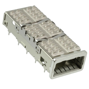 2170395-1 TE QSFP + قفص مع موصل بالوعة الحرارة