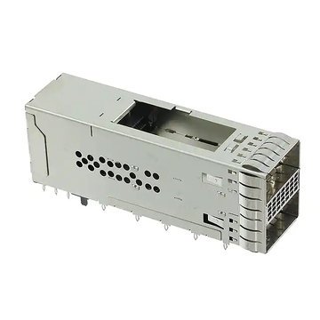2299940-4 ZQSFP+ Cage Assembly  2 x 1 Port With Integrated Connector 25 Gb/s Thermally Enhanced