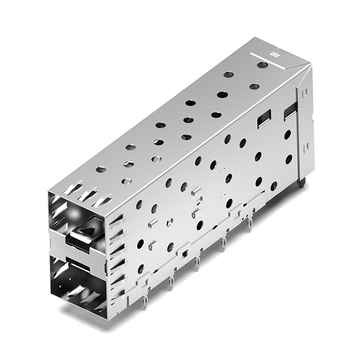 LINK-PP LP21AC01001 REVA6 SFP 2x1 Cage&Connector With EMI Spring Finger