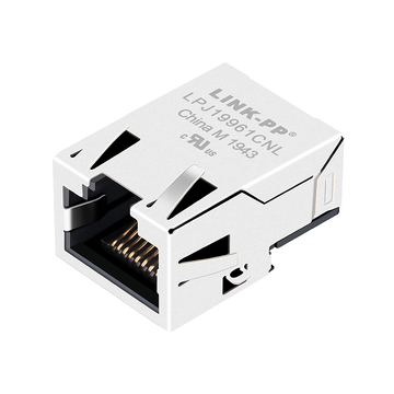 LPJ19961CNL 10/100Mbps SMT RJ45 POE مقبس مغناطيسي بدون LED