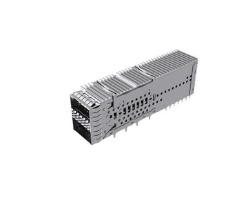 LINK-PP LP21GC010B3 QSFP-DD 2x1 Cage With Heat Sink EMI Spring Finger