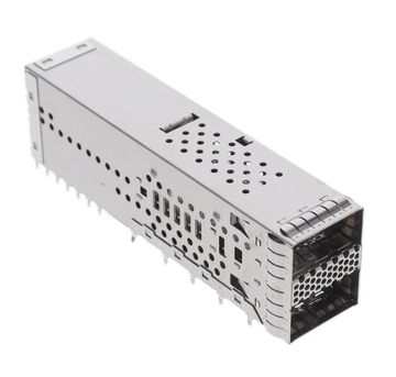 Amphenol UE36-E16200-32001 Compatible LINK-PP 2x1 QSFP-DD Cage&Connector Press-Fit Through Hole