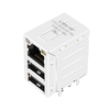 RJ45 Connector with USB