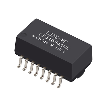 Modules de transformateur LAN Ethernet à port unique LP41654ANL 10/100 BASE-T SMT PoE+ 16 broches