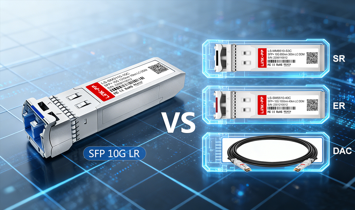 SFP 10G LR vs SFP 10G SR vs SFP 10G ER vs DAC and AOC
