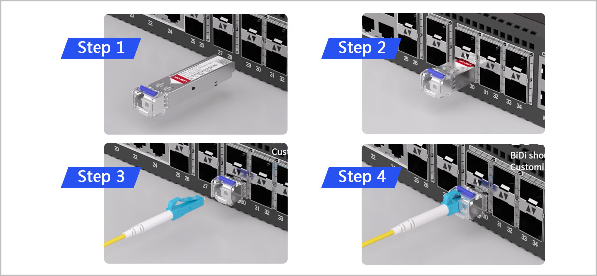 Install SFP Module