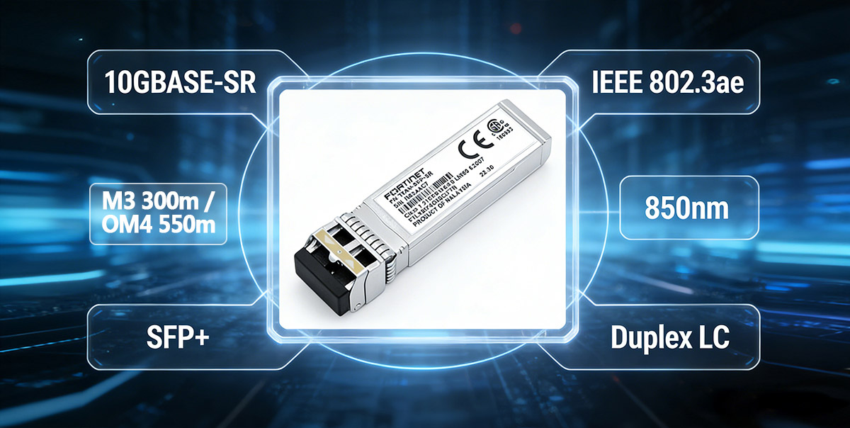FN-TRAN-SFP+SR Specifications