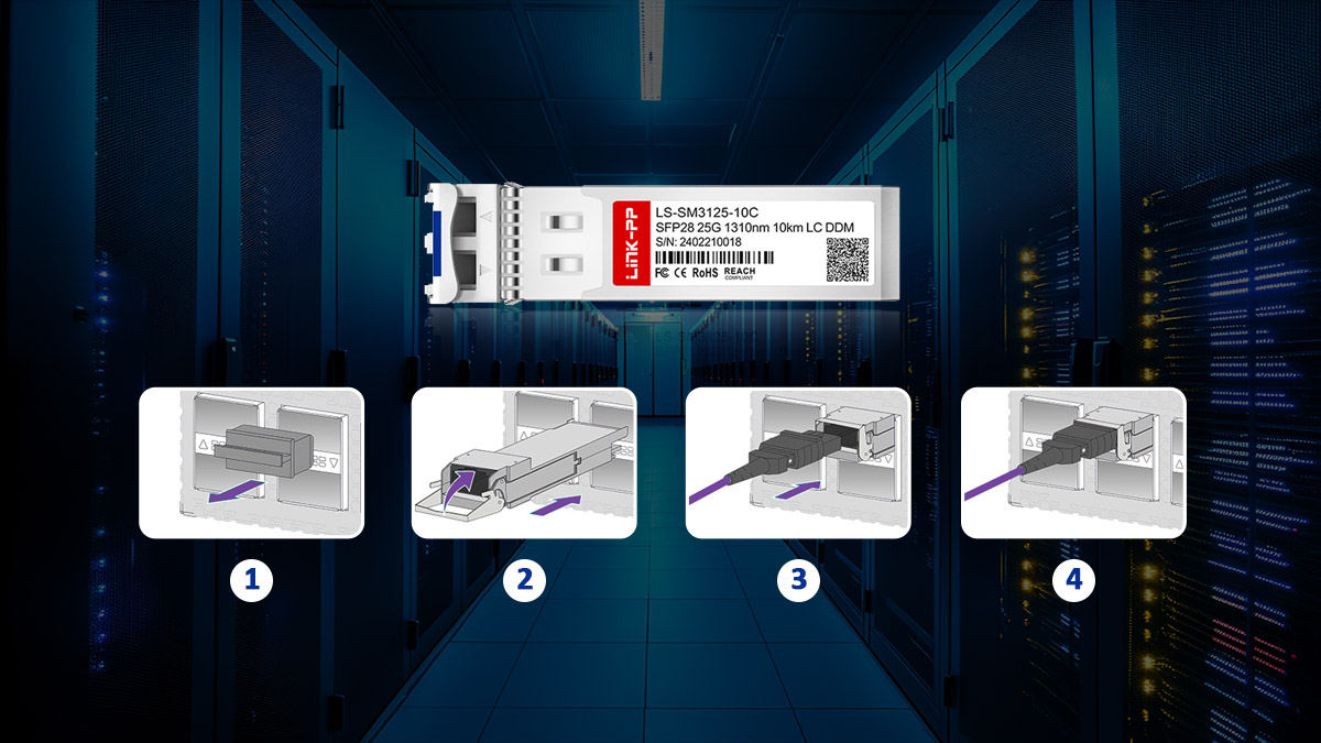 sfp28 25g lr installation