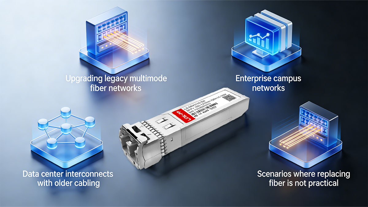 use case of 10gbase lrm sfp module