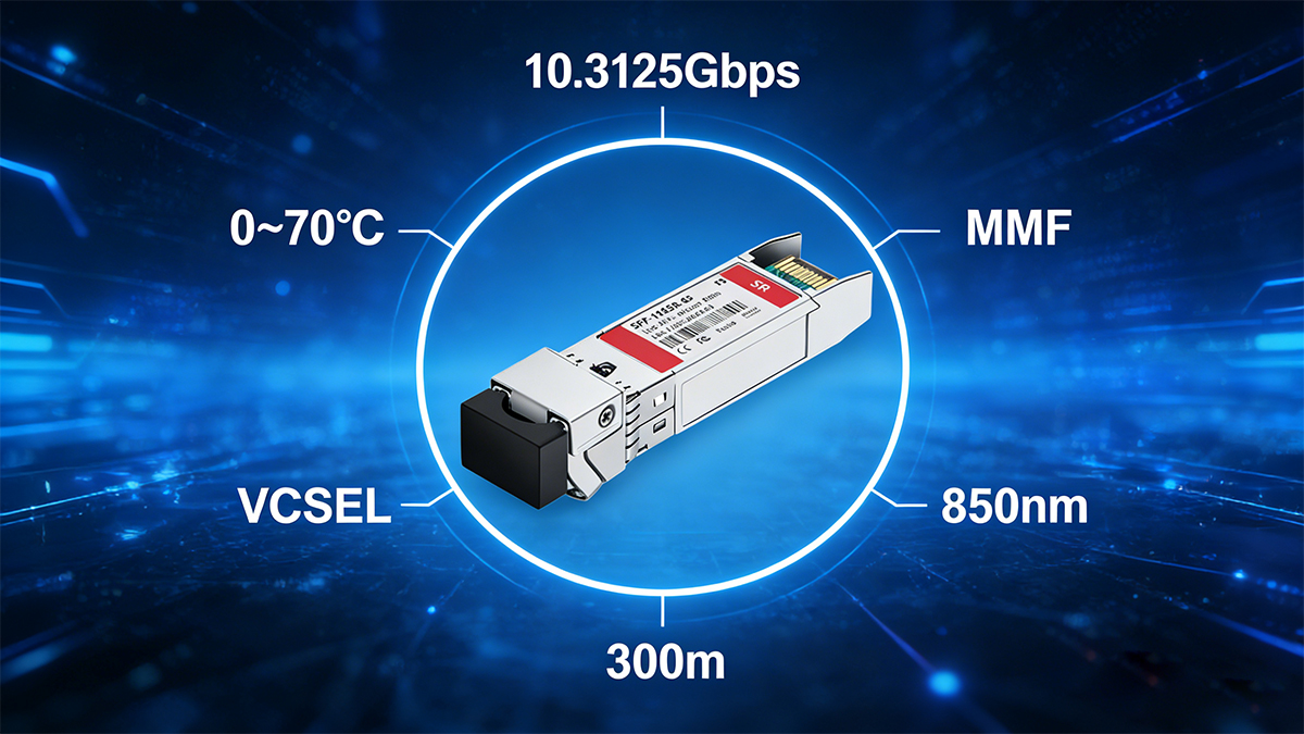 Key Features of FS SFP-10GSR-85 10GBASE-SR