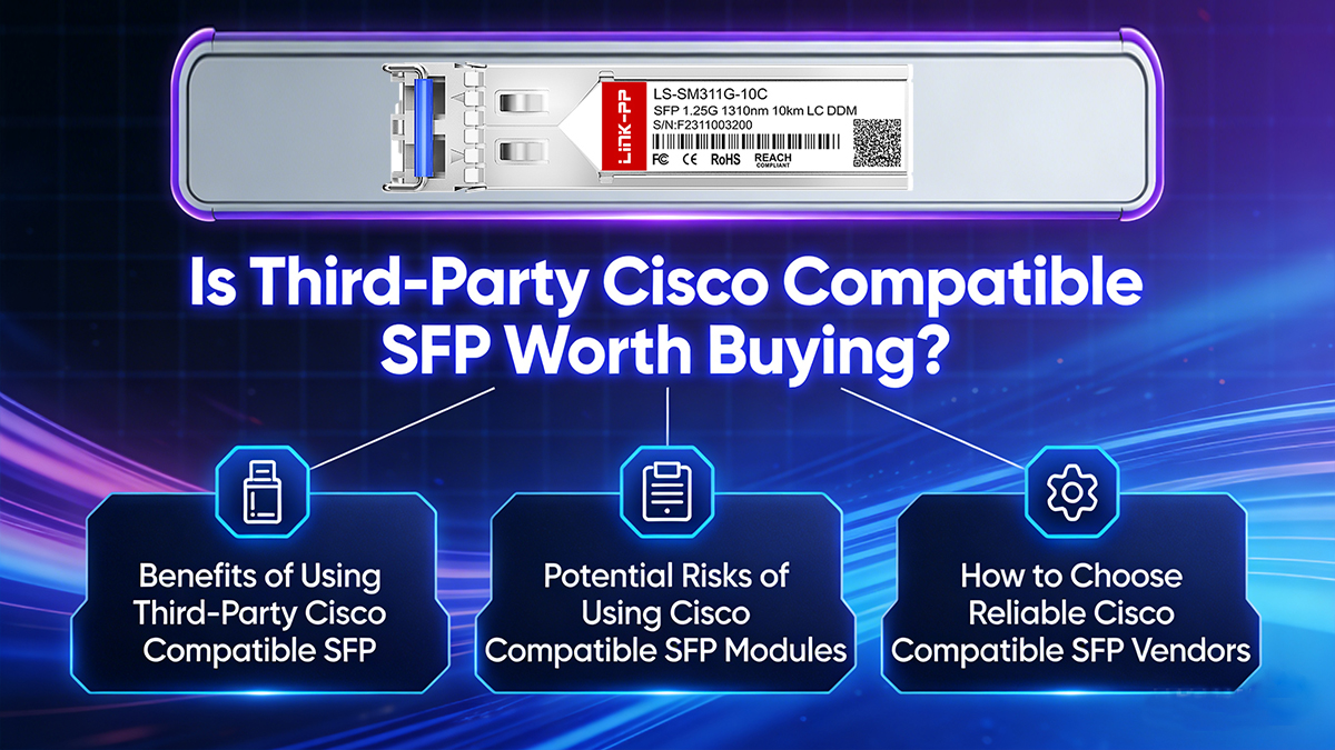 Is Third-Party Cisco Compatible SFP Worth Buying