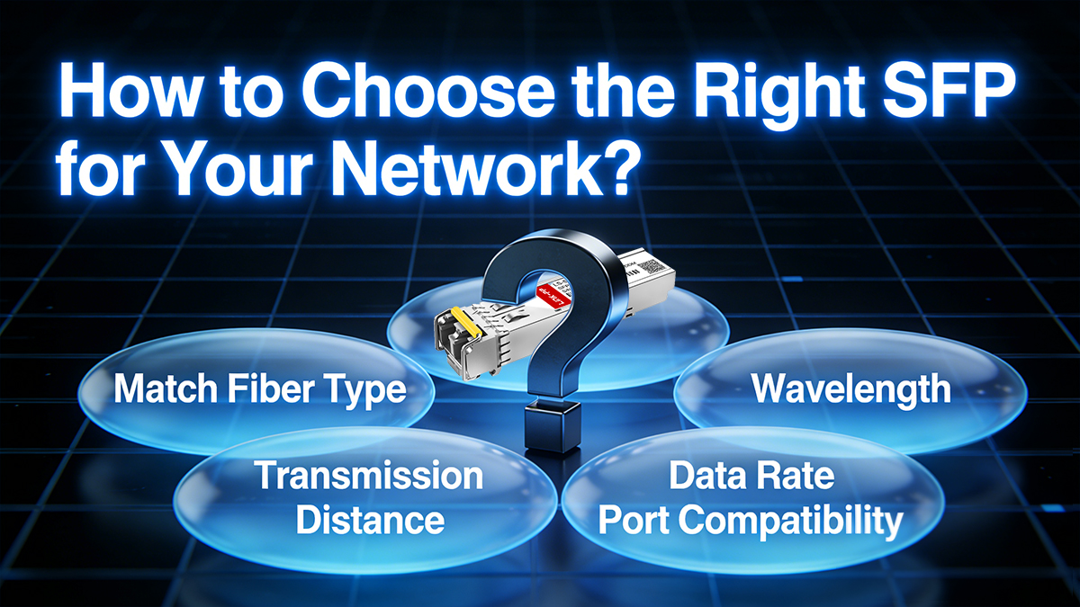 How to Choose the Right SFP Modules