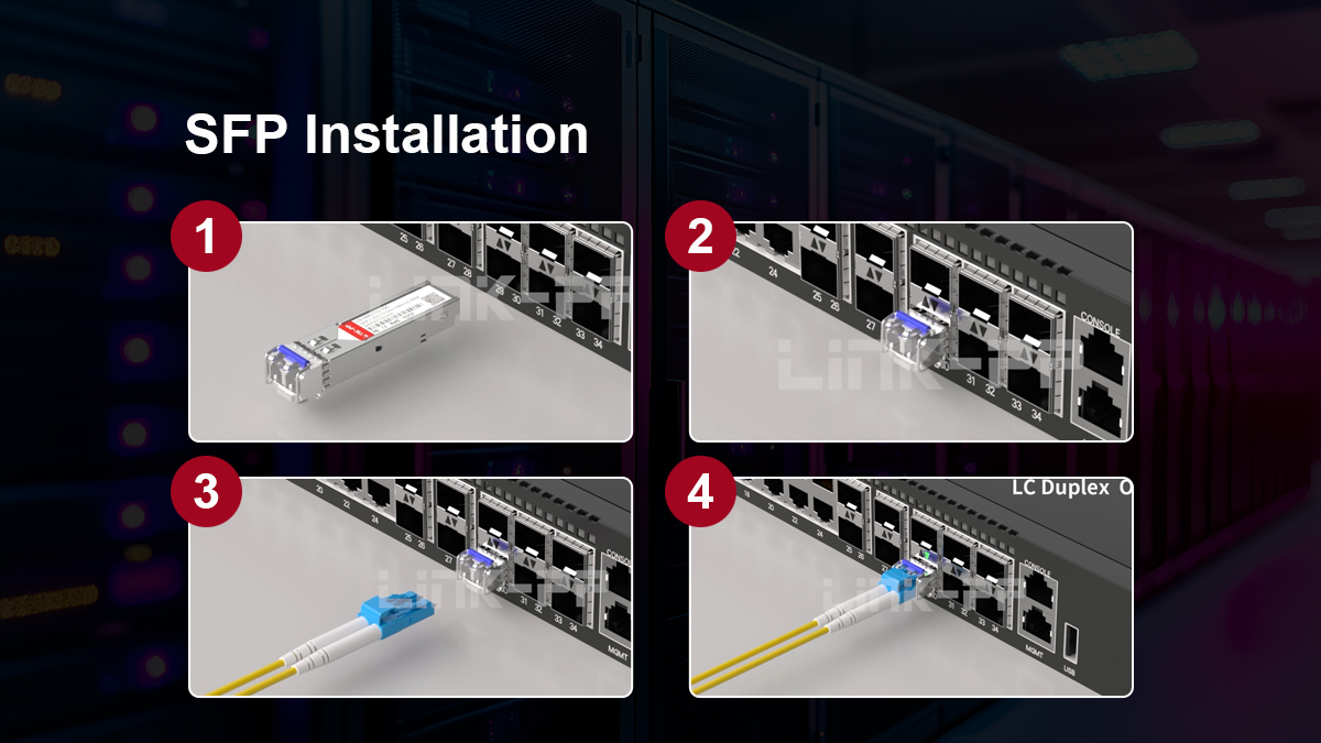 How to Install SFP Modules?