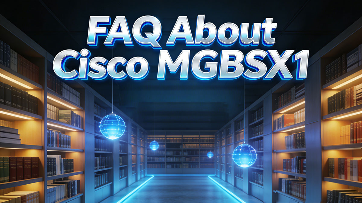 FAQ: MGBSX1 SFP Transceiver