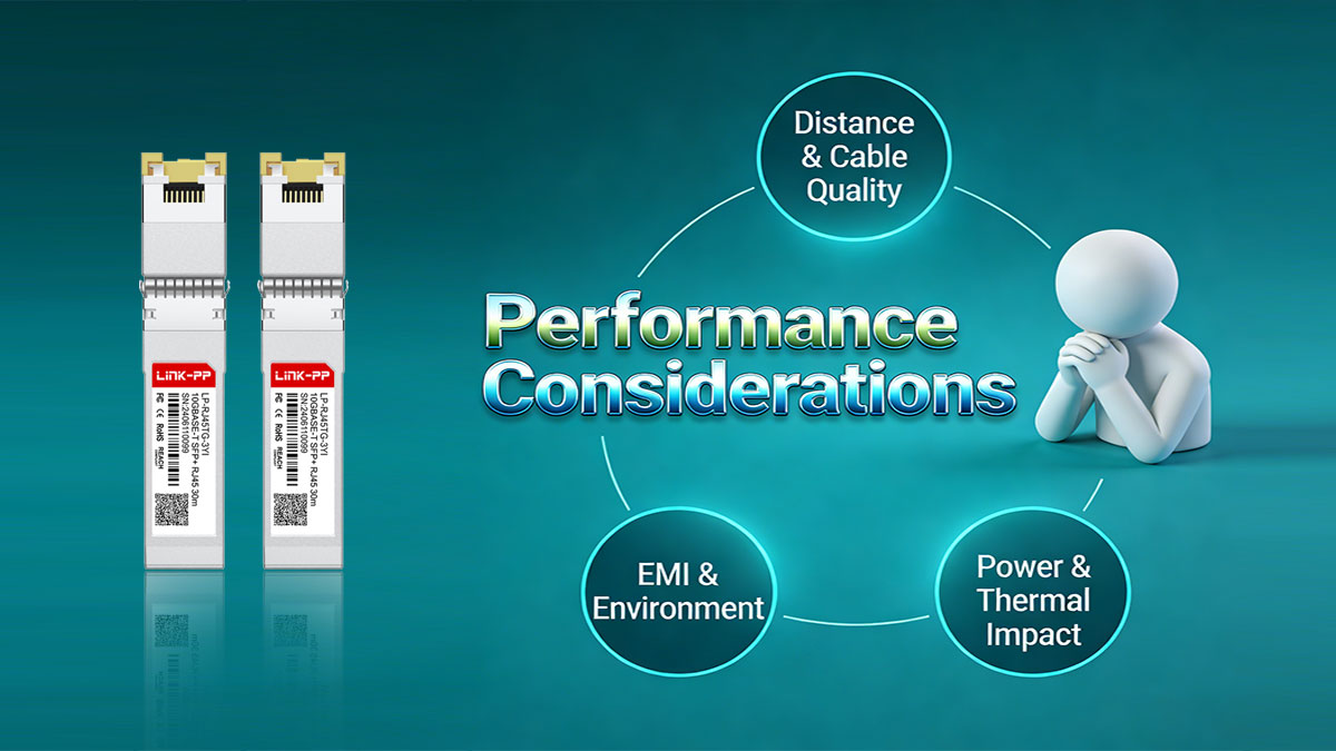 Copper SFPs Performance Considerations