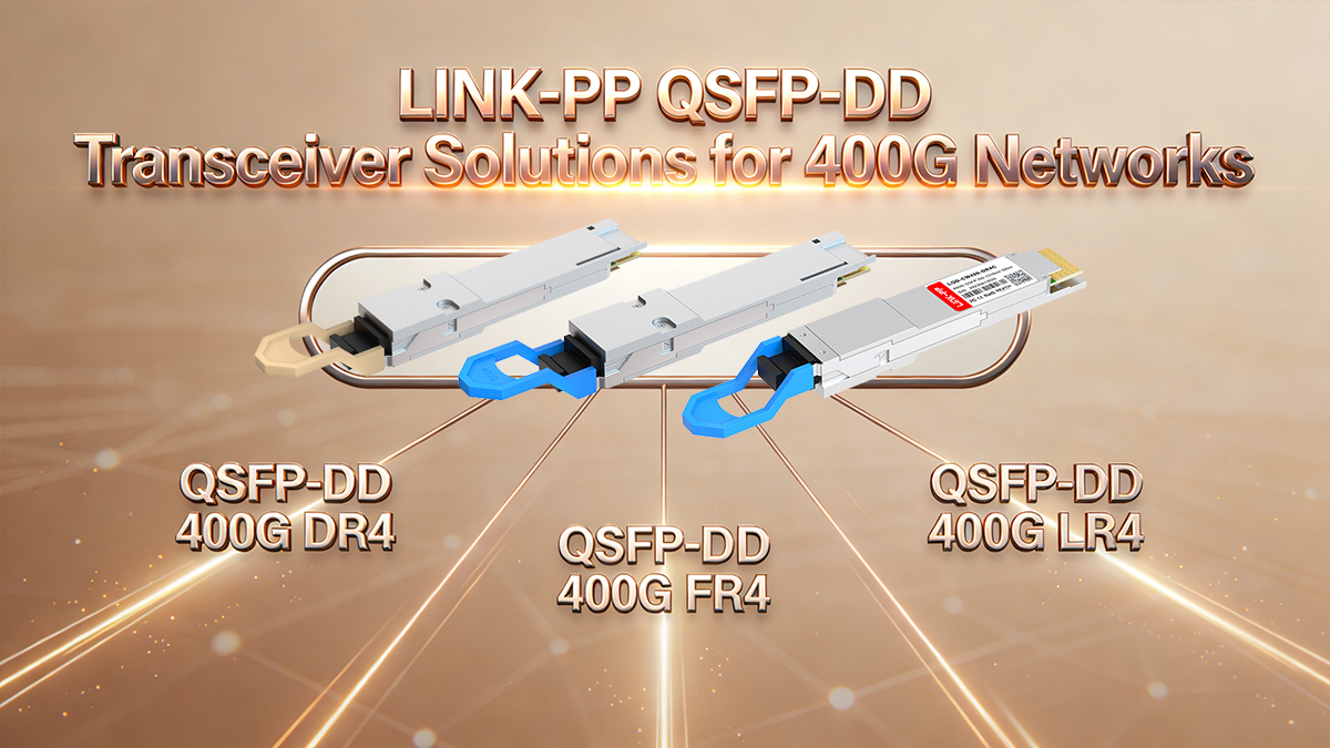 LINK-PP QSFP-DD Transceiver Solutions for 400G Networks