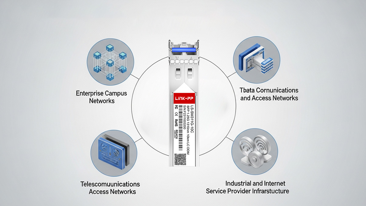 Applications of 1310nm Single Mode Fiber Modules