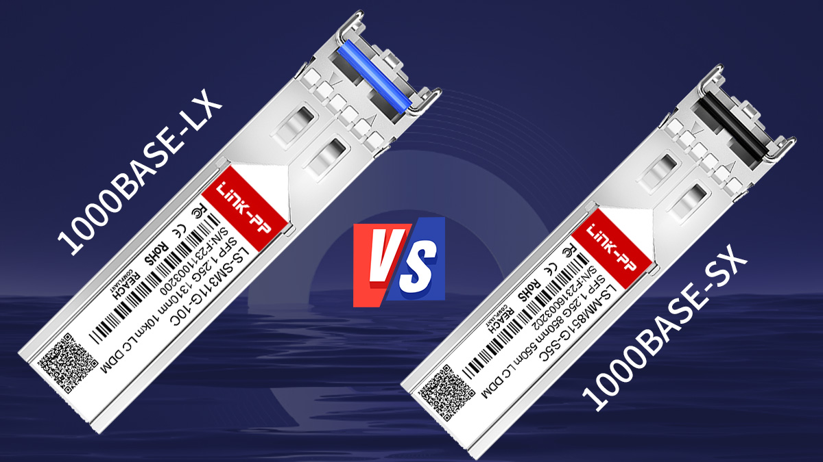 1000BASE-LX vs 1000BASE-SX SFP