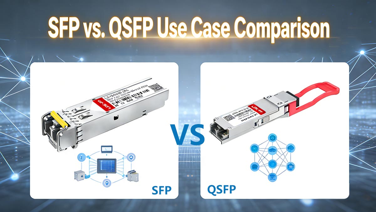 SFP Modules vs. QSFP Modules Use Case Comparison