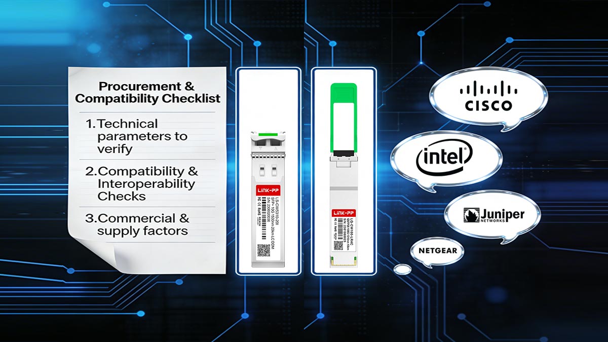 SFP and QSFP Modules Procurement & Compatibility Checklist