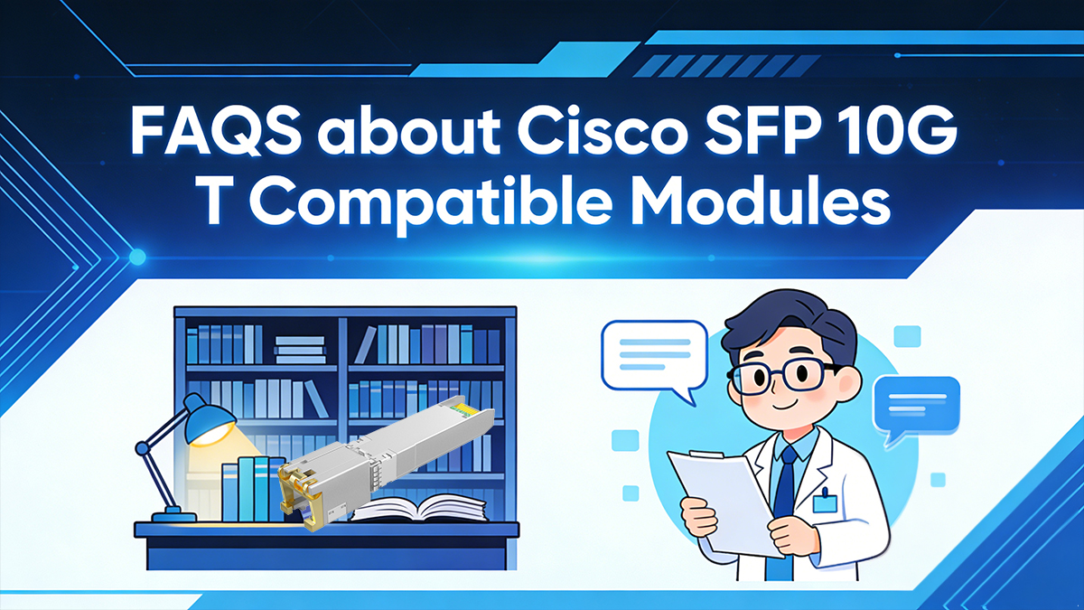 FAQS about Cisco SFP 10G T Compatible Modules