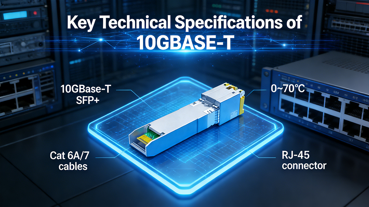 Specifications of 10GBASE-T