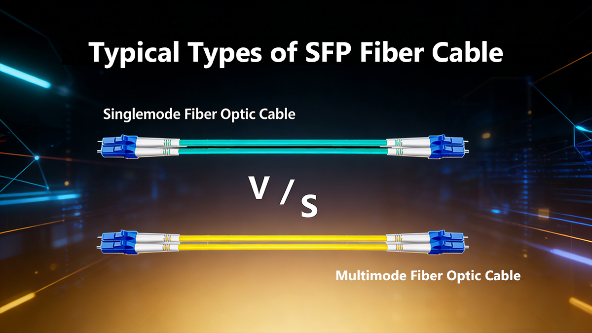 Typical Types of SFP Fiber Cable
