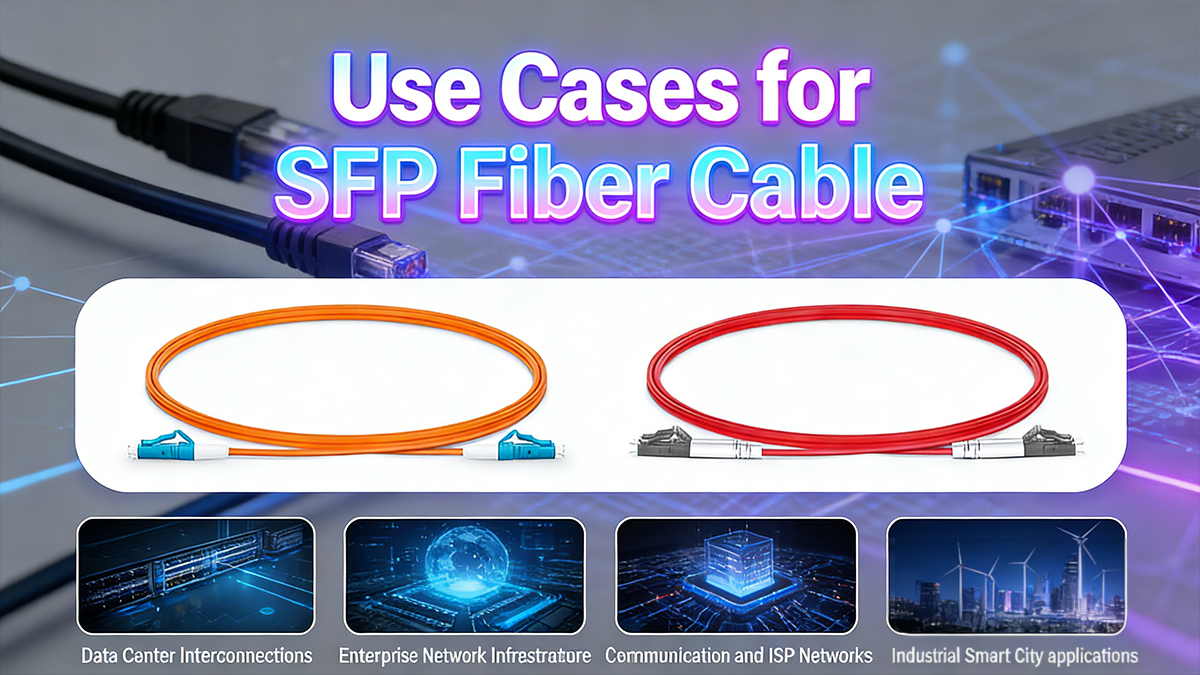 Use Cases for SFP Fiber Cable