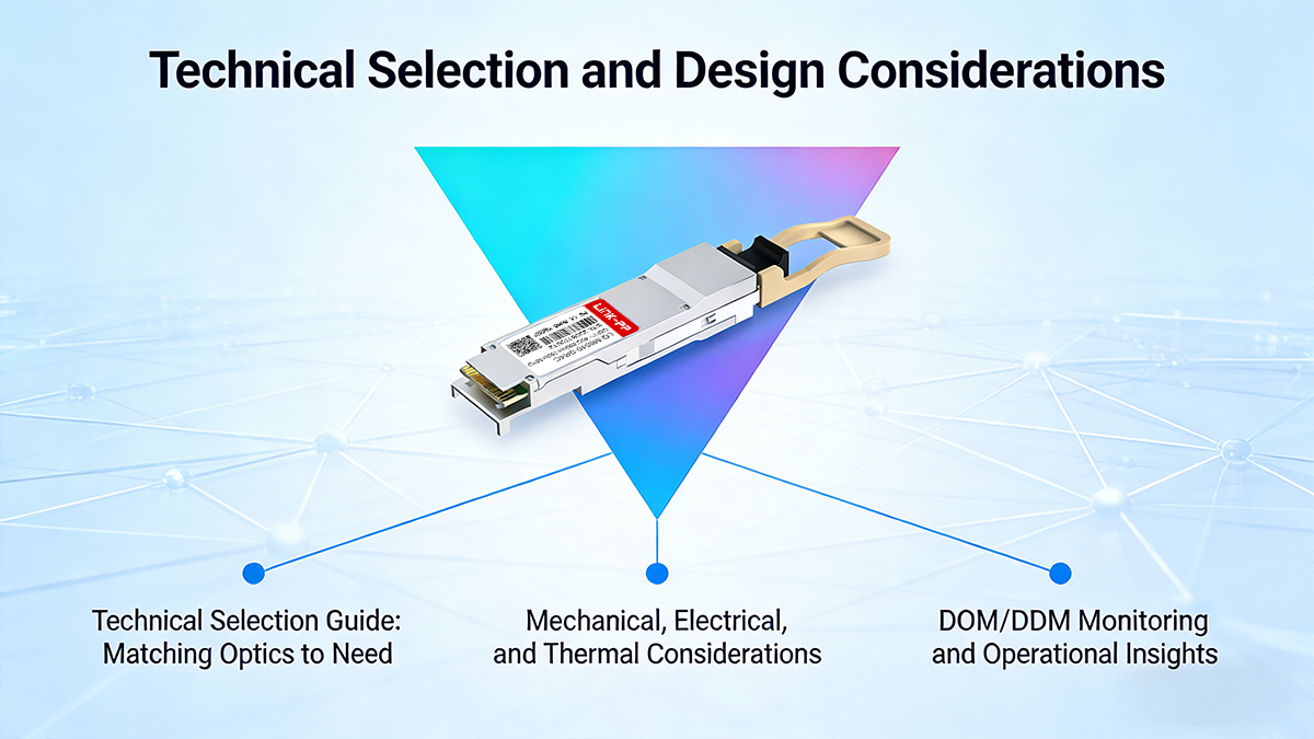 40G QSFP+ Modules Selection and Design Considerations
