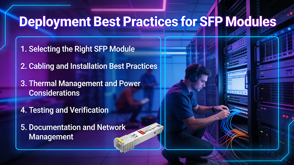SFP Modules Deployment Best Practices