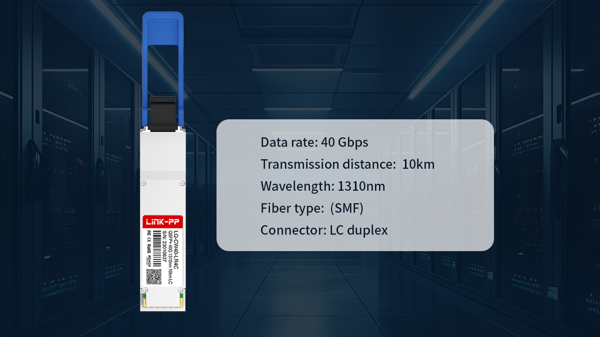 Key Specifications of QSFP 40G LR4