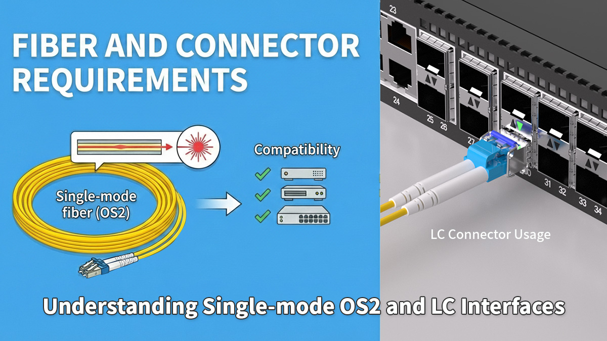 Fiber and Connector Requirements