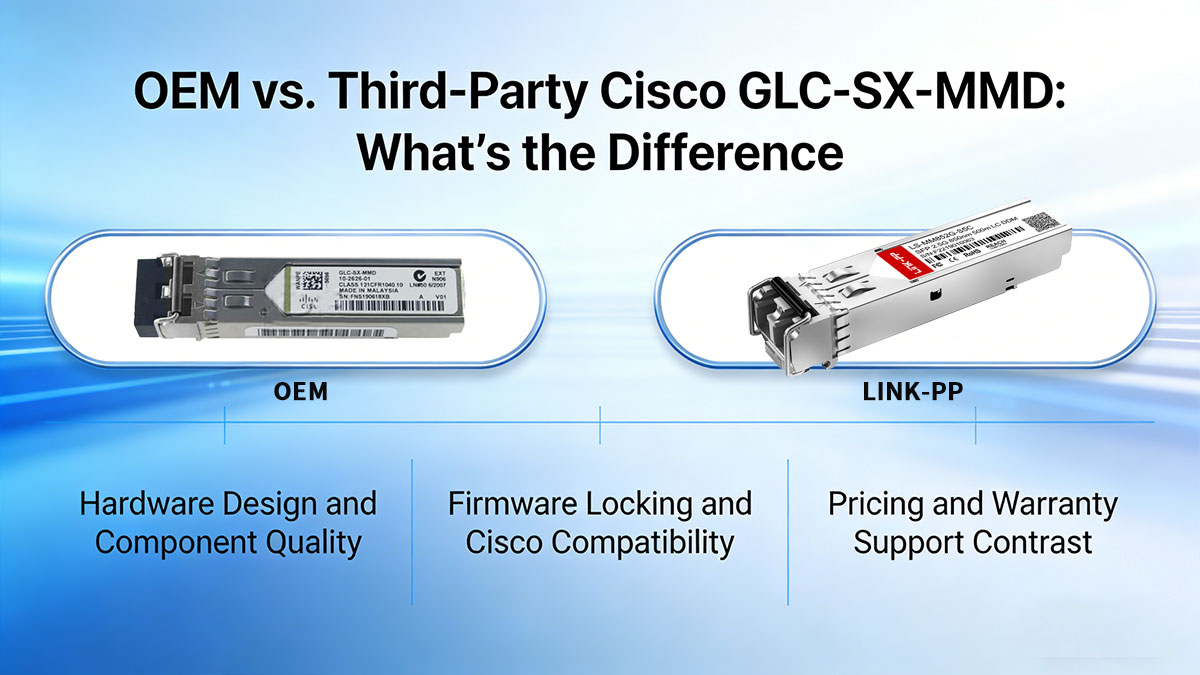 OEM vs Third-Party Cisco GLC-SX-MMD What&rsquo;s the Difference