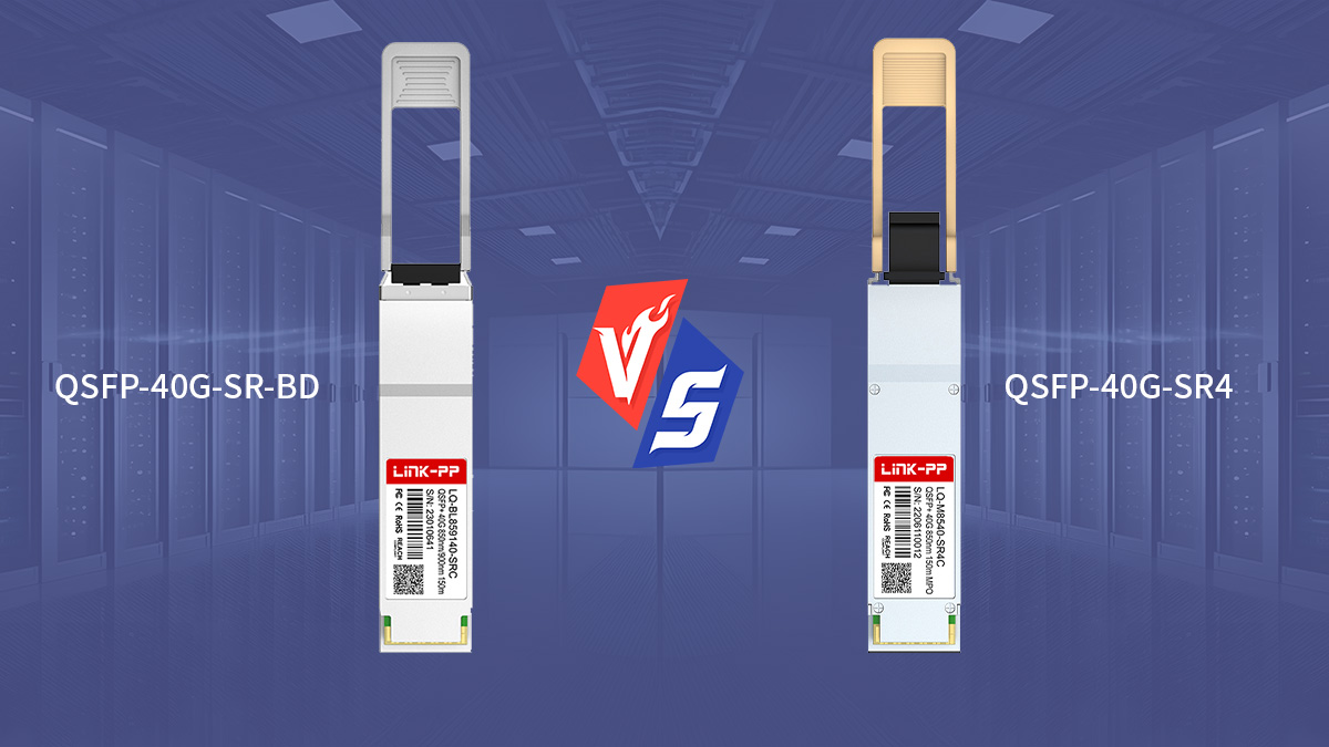 QSFP-40G-SR-BD vs QSFP-40G-SR4