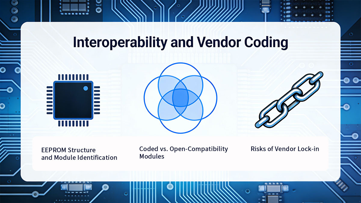 SFP-10G-LR Interoperability and Vendor Coding (EEPROM, Compatibility, Lock-in Risks)