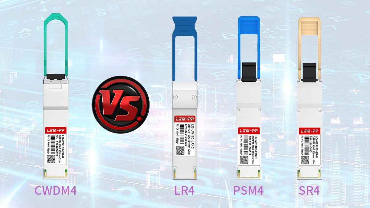 100G QSFP28 CWDM4 vs Other 100G Optics