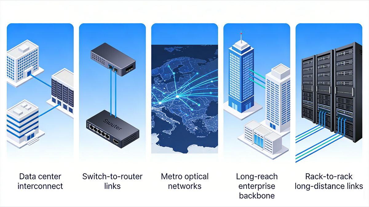 Typical Applications of 40GBASE-ER4