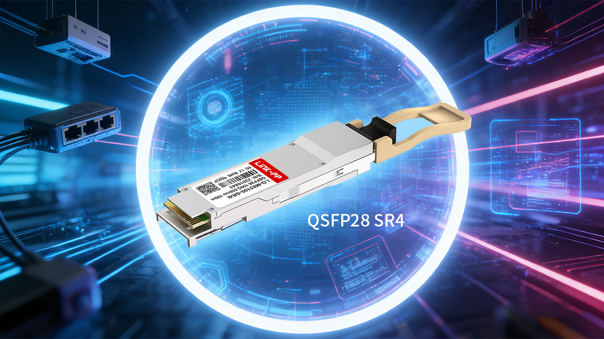 What Is a 100G QSFP28 SR4 Transceiver