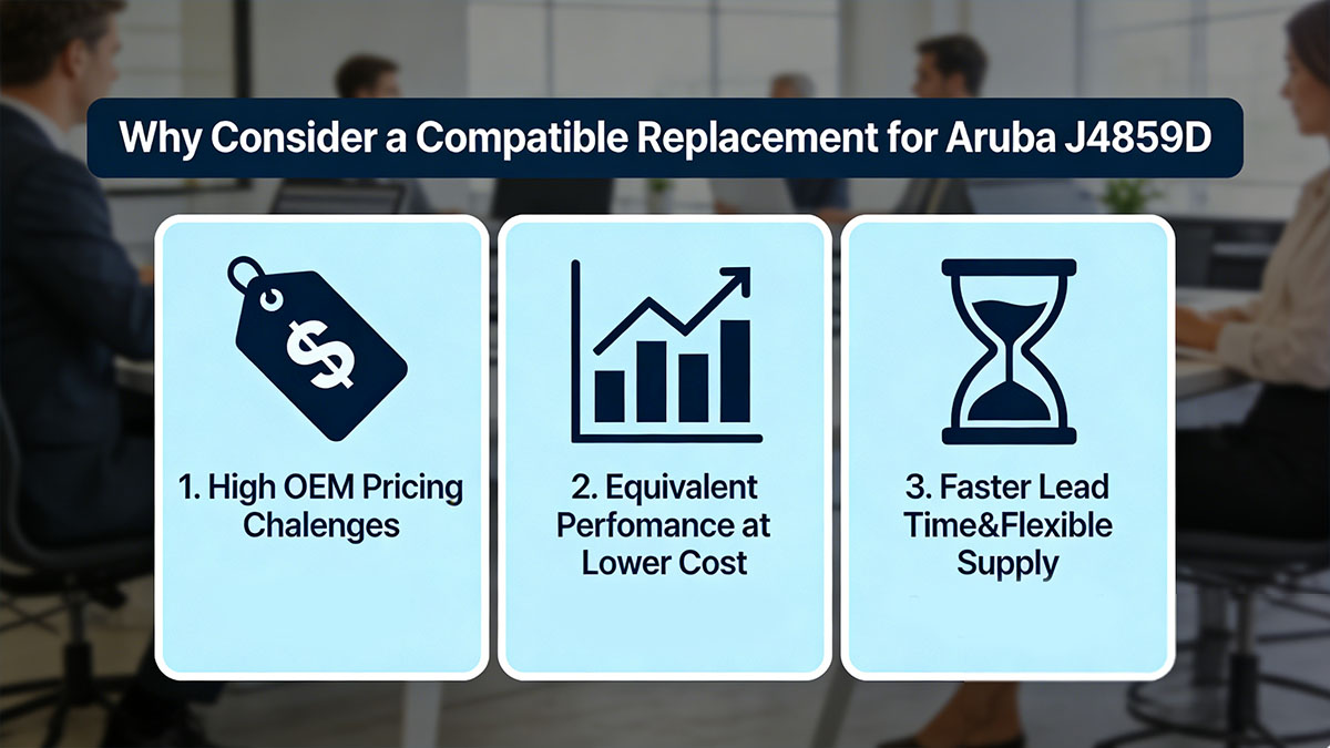 Why Consider a Compatible Replacement for Aruba J4859D