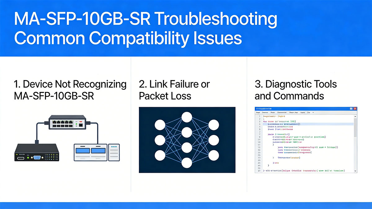 MA-SFP-10GB-SR Troubleshooting Common Compatibility Issues