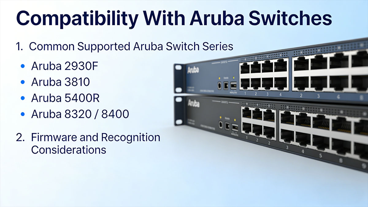 Compatibility With Aruba Switches