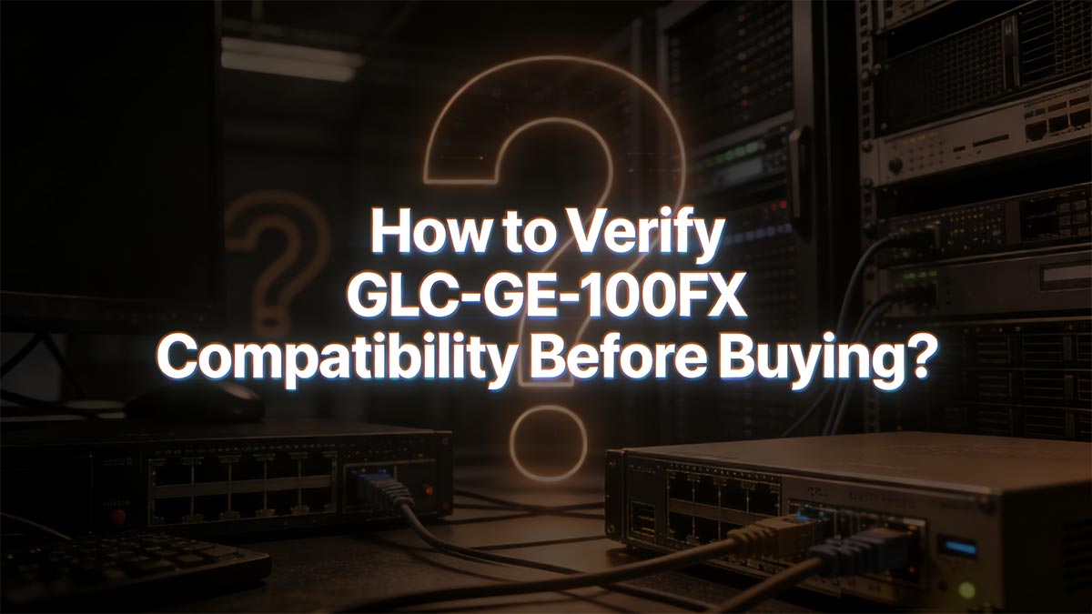How to Verify GLC-GE-100FX Compatibility Before Buying
