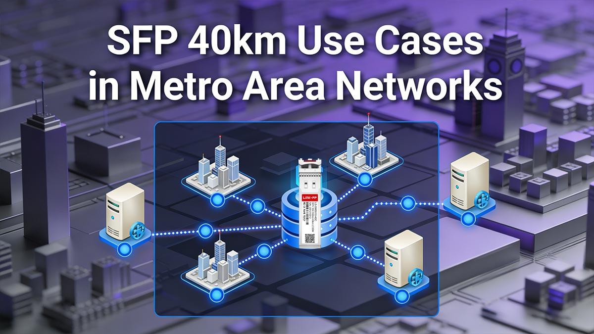 SFP 40km Use Cases in Metro Area Networks