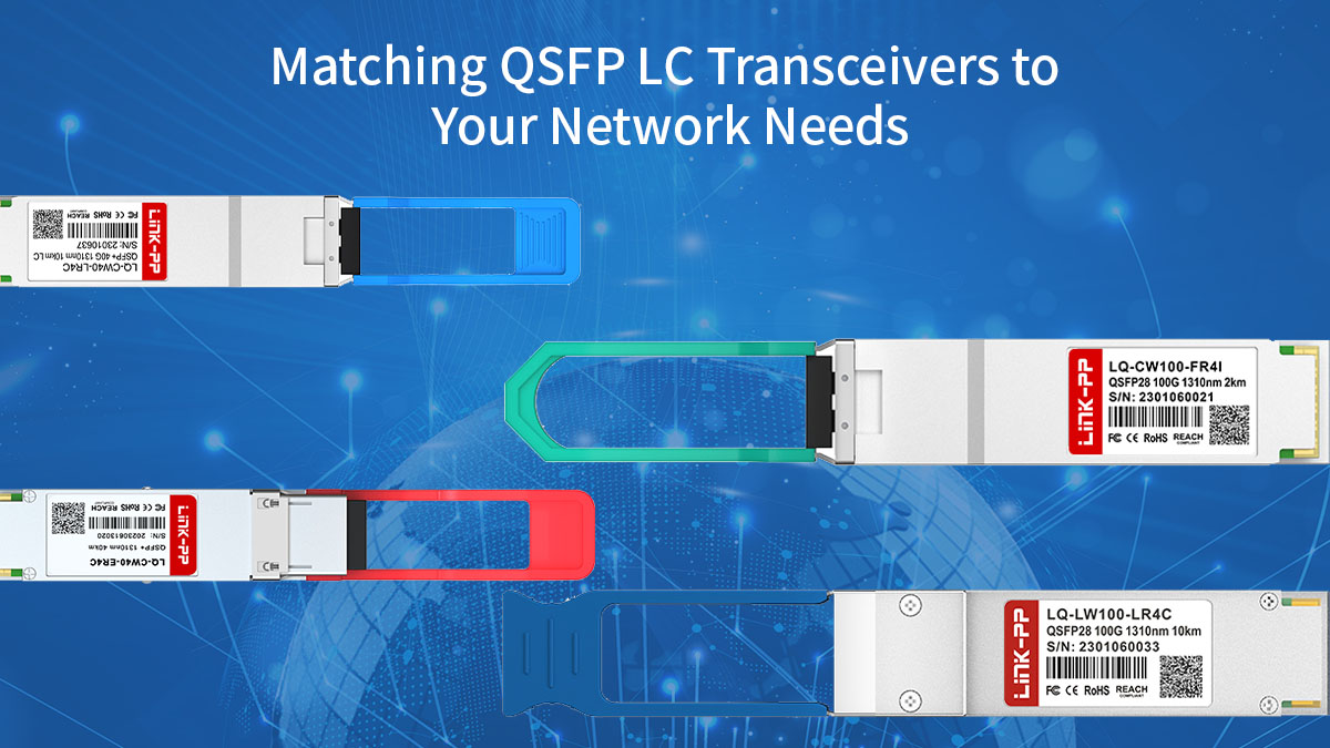 Matching QSFP LC Transceivers to Your Network Needs