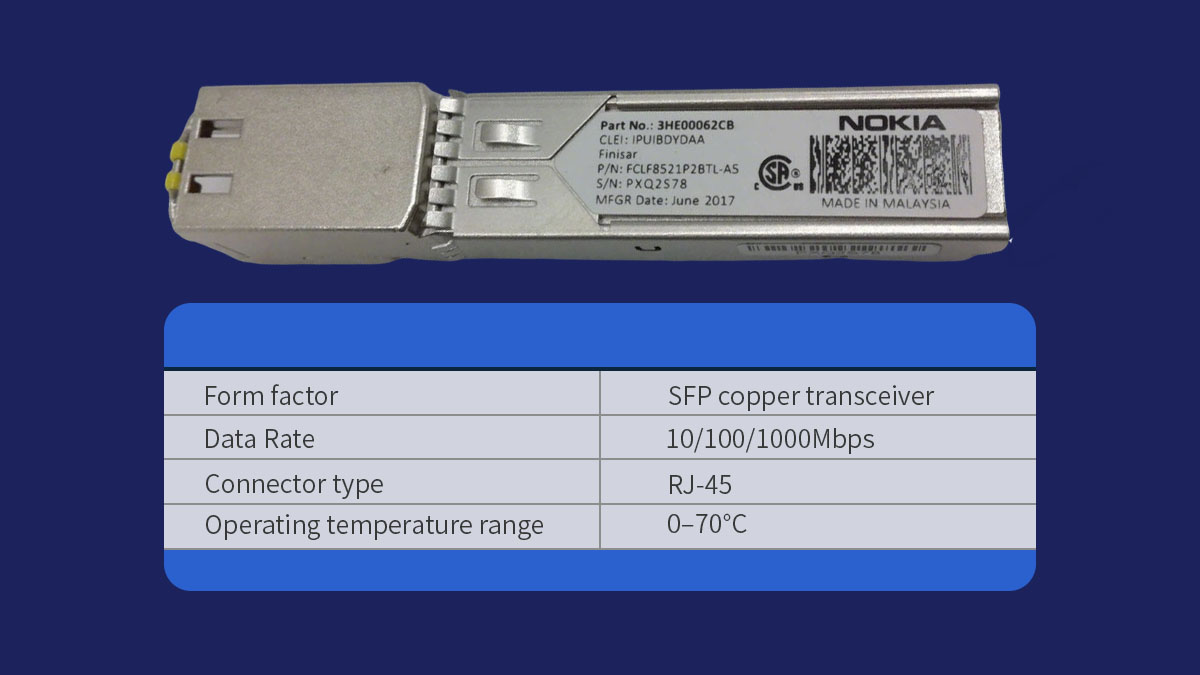 3HE00062CB Technical Specifications