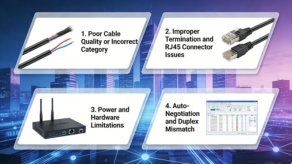 Common Causes of S RJ01 Mikrotik Link Drops