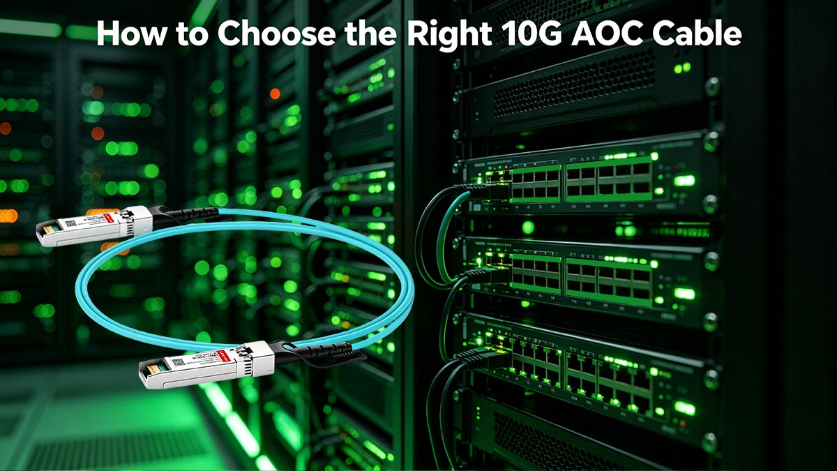 How to Choose the Right 10G AOC Cable: A Procurement Framework
